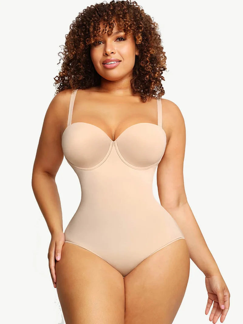Reta Fancy Cupped Panty Bodysuit Shapewear best shapewear for midsection