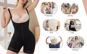 Reta Latex Triple Control Bodysuit Shapewear