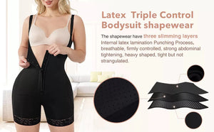 Reta Latex Triple Control Bodysuit Shapewear
