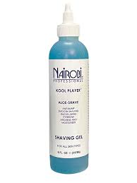 Nairobi Kool Player Aloe-Shave Shaving Gel 8 oz Licensed Professionals Only
