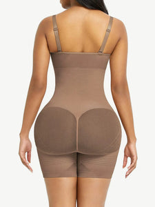 Reta Open Gusset Seamless Bodysuit Shapewear Superfit Everyday Shapewear