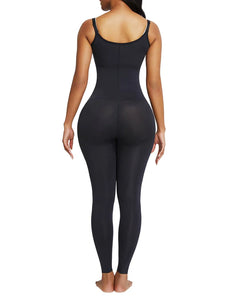 Reta Full Body Shaper Open Bust Adjustable Straps Hourglass Figure Shapewear