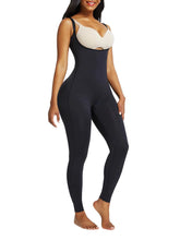 Load image into Gallery viewer, Reta Full Body Shaper Open Bust Adjustable Straps Hourglass Figure Shapewear the best full body shapewear front photo