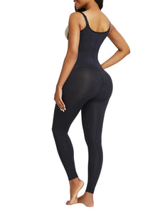 Reta Full Body Shaper Open Bust Adjustable Straps Hourglass Figure Shapewear