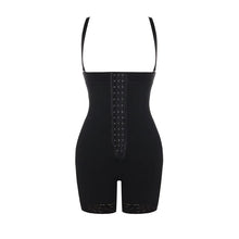 Load image into Gallery viewer, Reta Full Body Shaper Fajas Big Size Lace Trim Shapewear