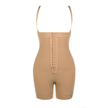 Load image into Gallery viewer, Reta Full Body Shaper Fajas Big Size Lace Trim Shapewear